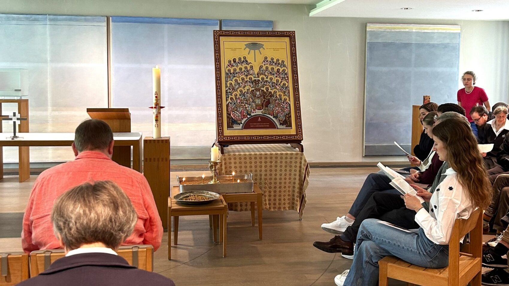Ökumenischer Gottesdienst zum 1700-jährigen Jubiläum des Konzils von Nizäa mit der Festikone an der Hochschule für Philosophie München (HFPH)