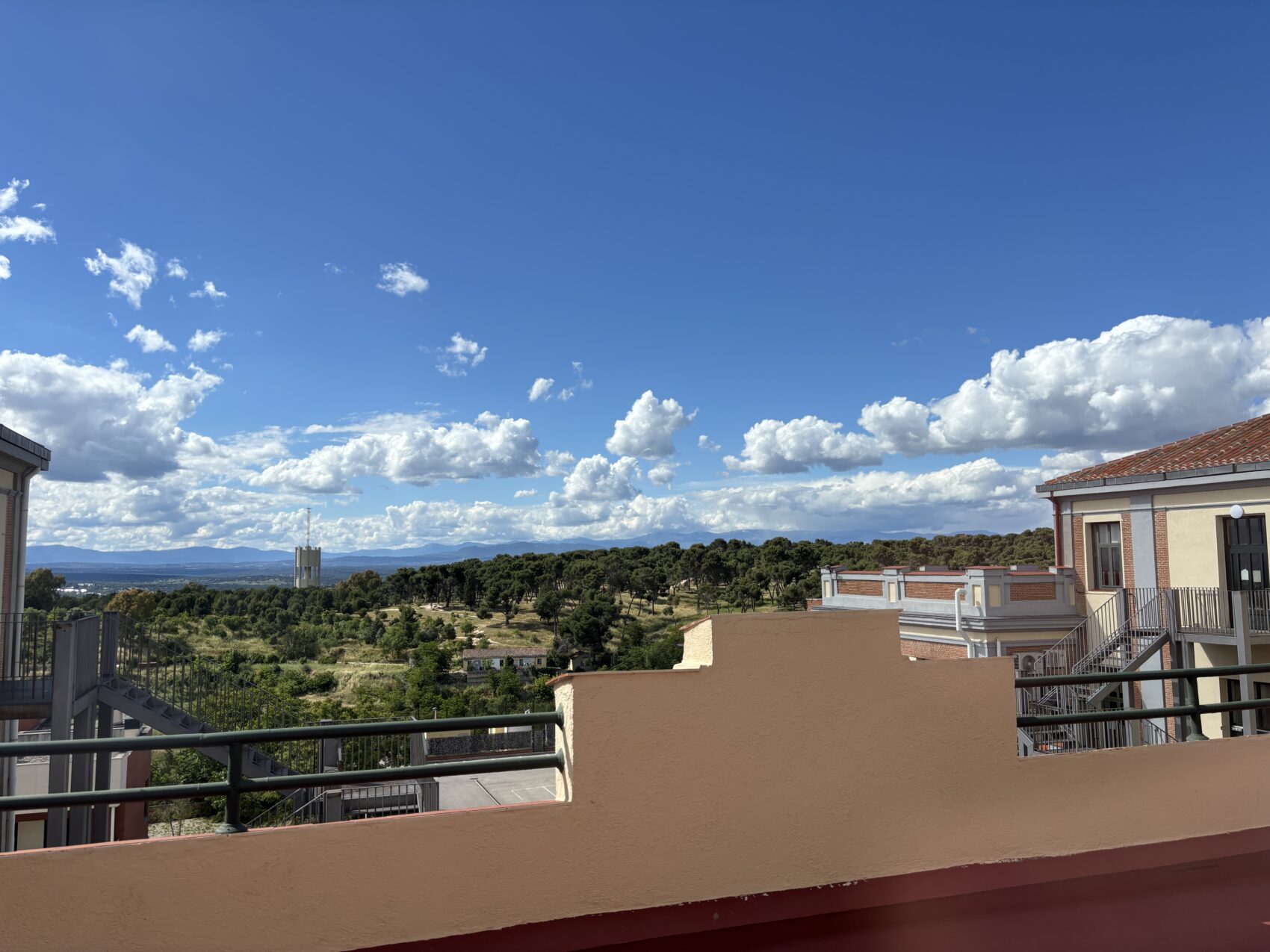 Ausblick vom Campus Madrid