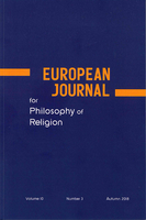 European Journal for Philosophy of Religion